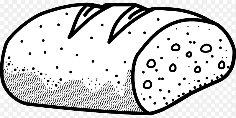 白面包黑麦面包南瓜面包剪辑艺术吐司