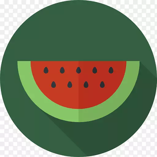 西瓜素食烹饪有机食品电脑图标西瓜