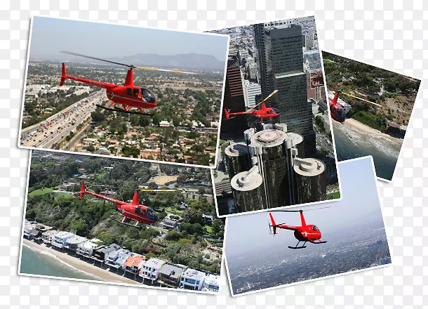 直升机航空摄影业务录像-罗宾逊R 44