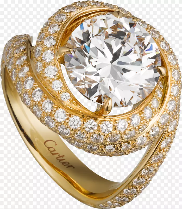 光环钻石克拉卡地亚-PNG金戒指收藏