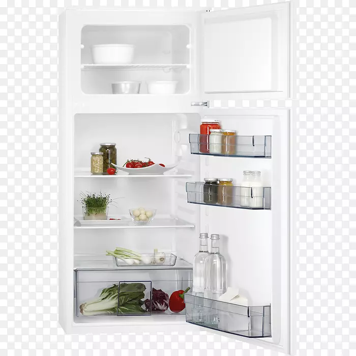 AEG建造了一台+白色冰箱-冷冻冰箱-AEG SKB建造了一台+白色冰箱AEG sfb 61221 af冰箱，白色AEG sfb 51021作为冰箱，白色冰箱