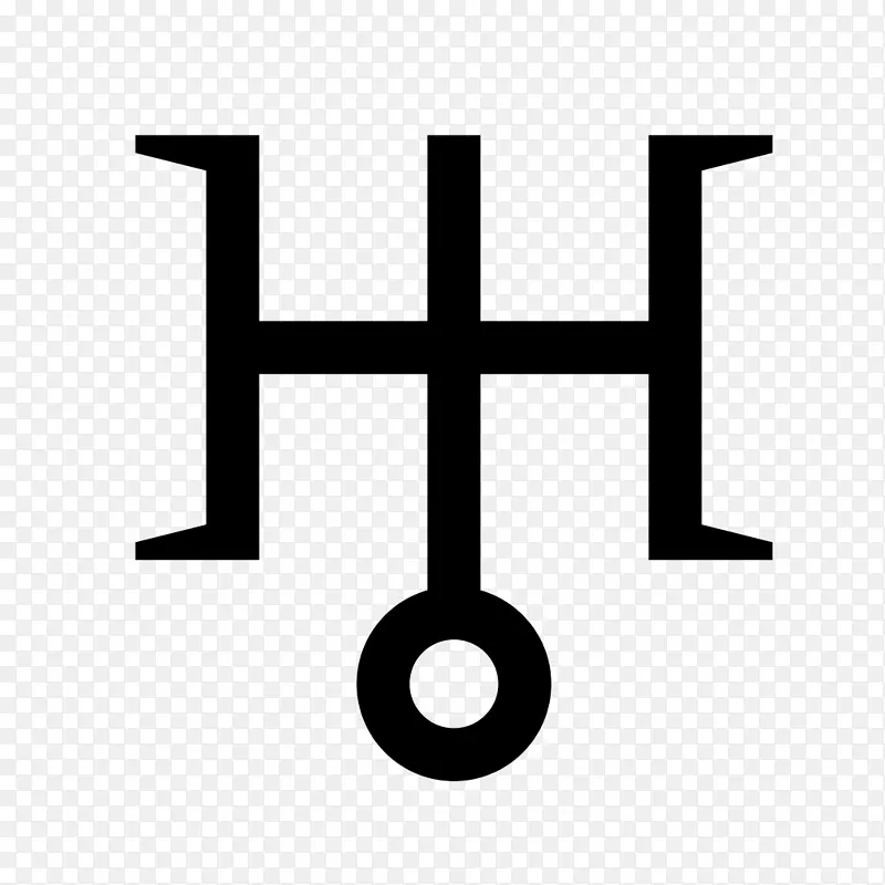天王星天文符号占星学符号希腊神话符号