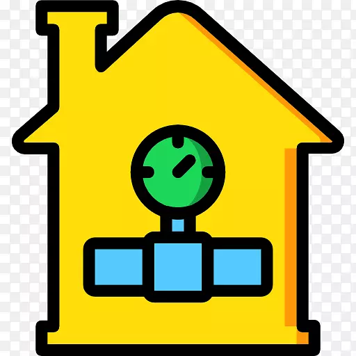 房地产中介商物业管理-建筑图标