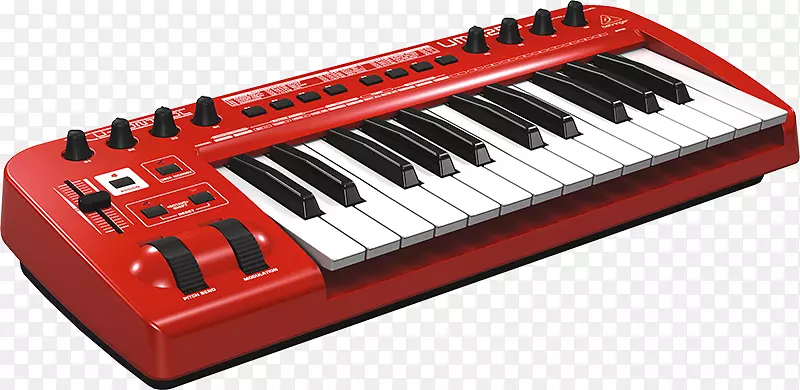 计算机键盘midi键盘贝林格u控制umx 610 midi控制器音乐键盘乐器