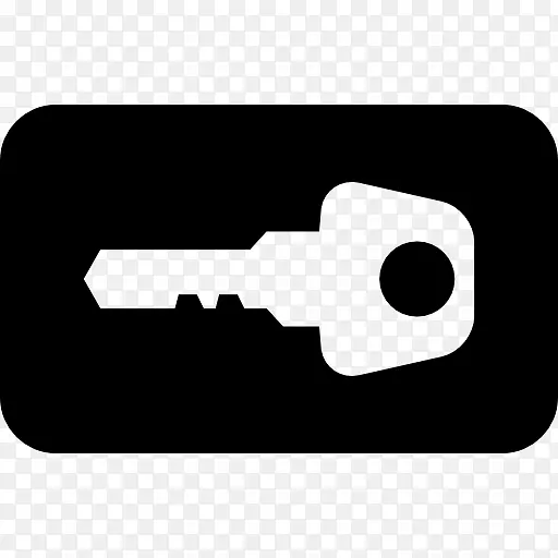 钥匙卡锁电脑图标工具夹艺术钥匙