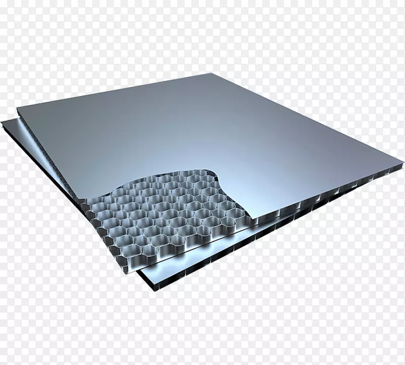 玻璃纤维夹芯板复合材料蜂窝结构铝-叠氮化物