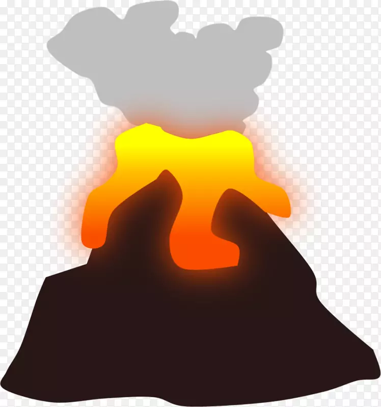 岩浆熔岩火山火成岩剪辑艺术