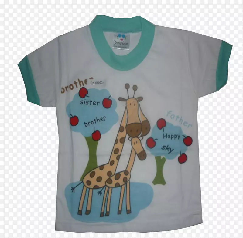 儿童服装婴儿长颈鹿T恤