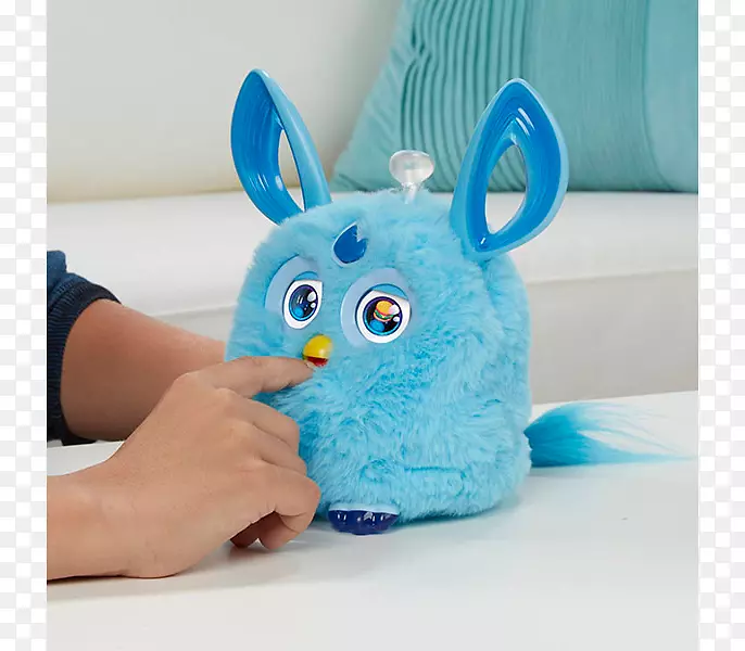Furby连接世界玩具蓝色孩之宝-玩具