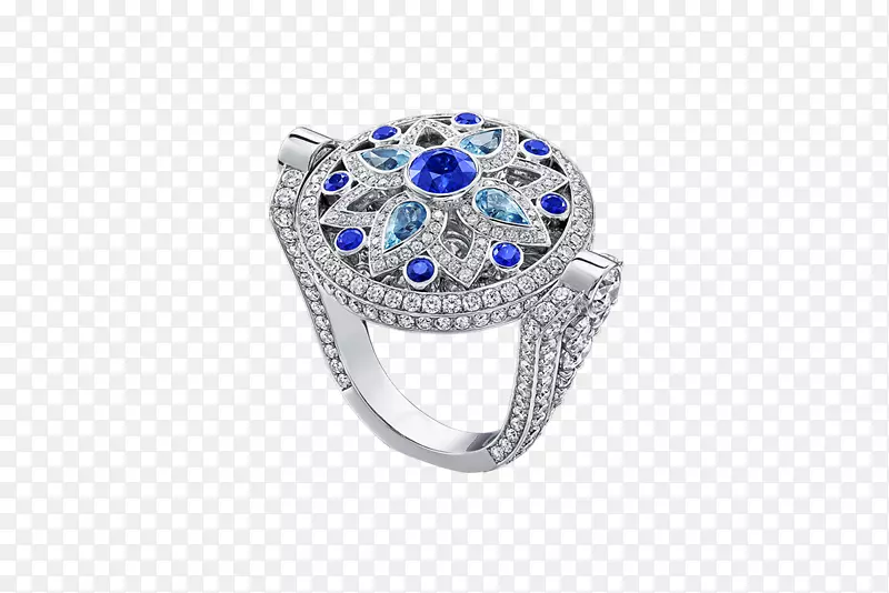 蓝宝石戒指哈里温斯顿公司珠宝香奈儿-蓝宝石