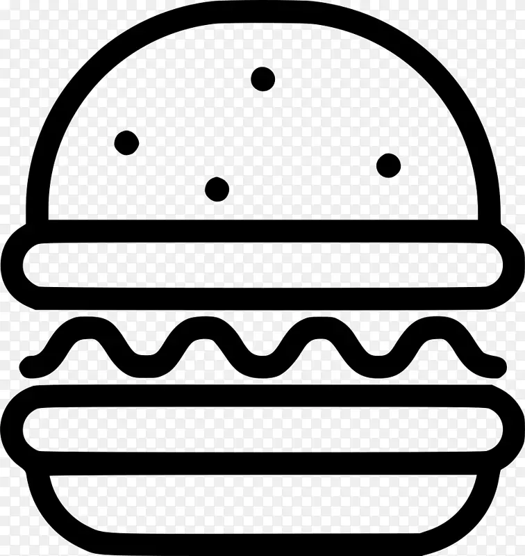 汉堡包芝士汉堡炸薯条电脑图标剪贴画汉堡包图标