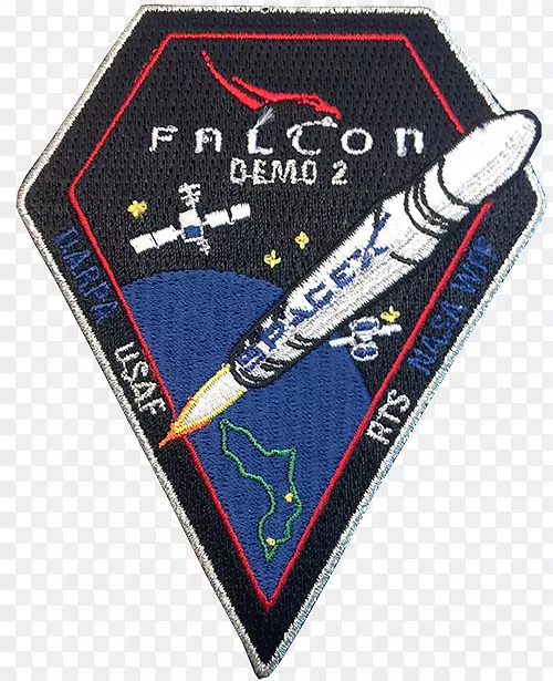 SpaceX CRS-1国际空间站任务补丁猎鹰9号-猎鹰