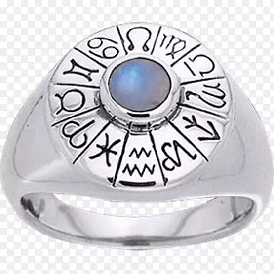 戒指宝石体珠宝银戒指
