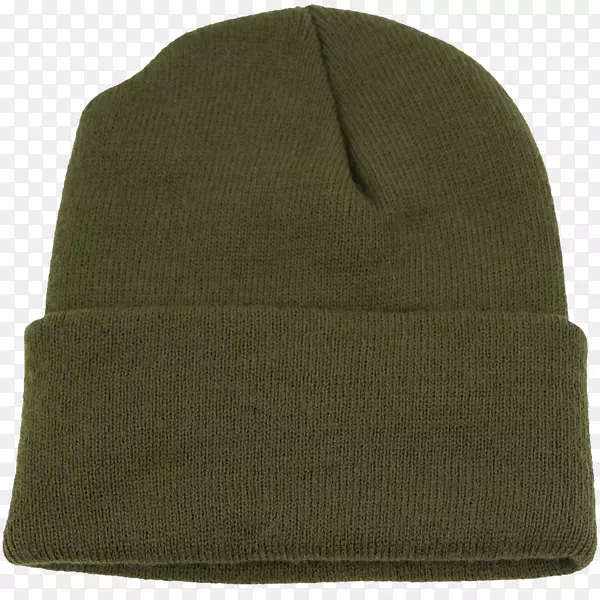 披肩针织帽针织毛绿色和深灰色