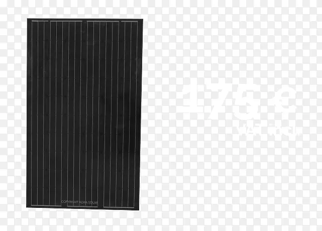 角黑色m-太阳能电池板顶部