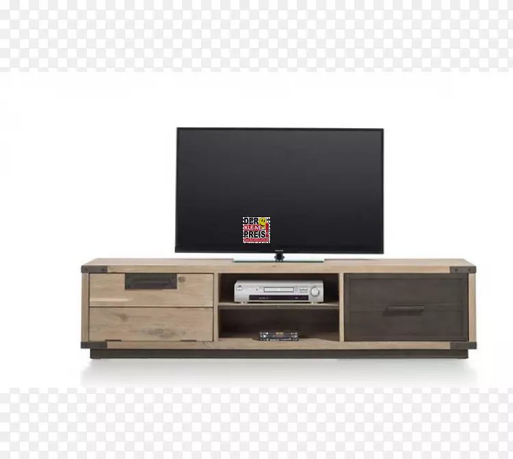家具橡木电视自助餐及餐具柜起居室-电视台