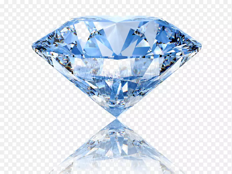 蓝色钻石纪念钻石彩色克拉钻石