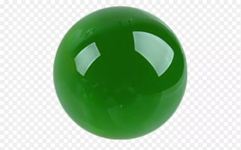 翡翠绿色球体-设计