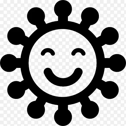 电脑图标-免费微笑的太阳