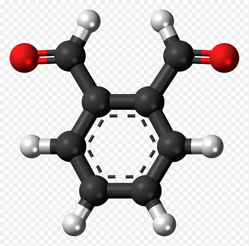 苯基叠氮化物化学化合物分子三维球