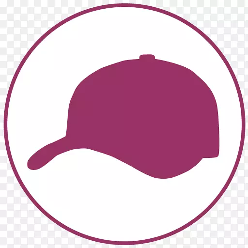 粉红m线帽子标志夹艺术线