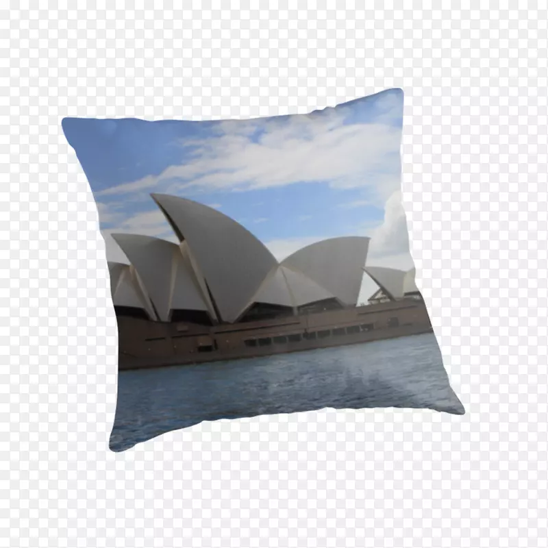 悉尼歌剧院靠垫抛枕头长方形悉尼歌剧院