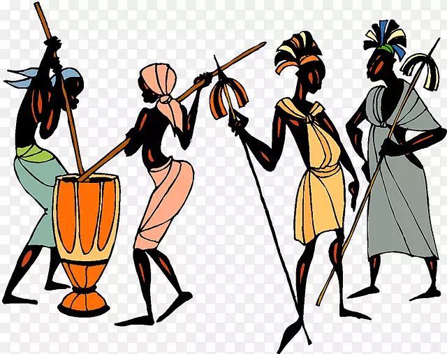 非洲人部落文化剪辑艺术伦理