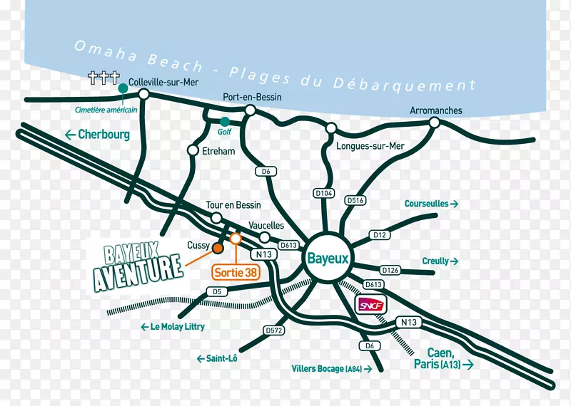 Bayeux aventure le tronquay Bayeux挂毯游乐园