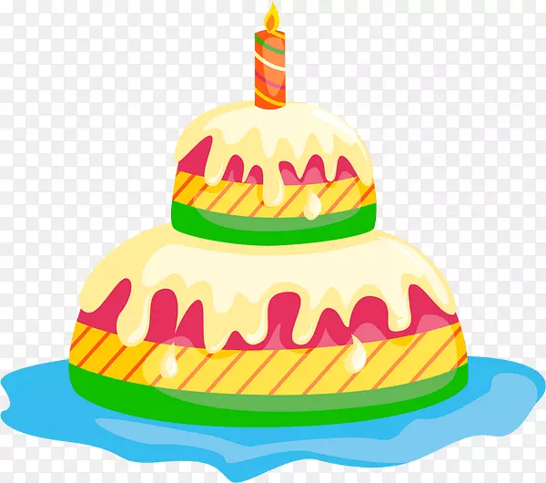 糖霜蛋糕生日蛋糕