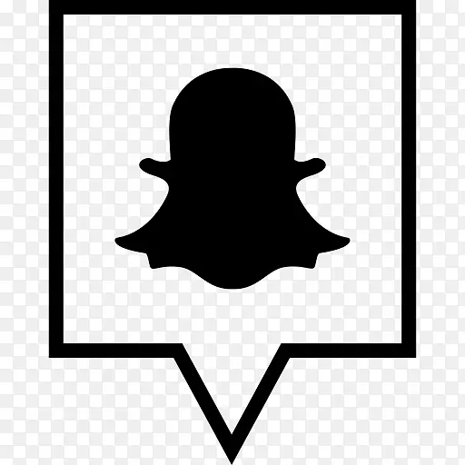 社交媒体电脑图标徽标Snapchat剪贴画社交媒体