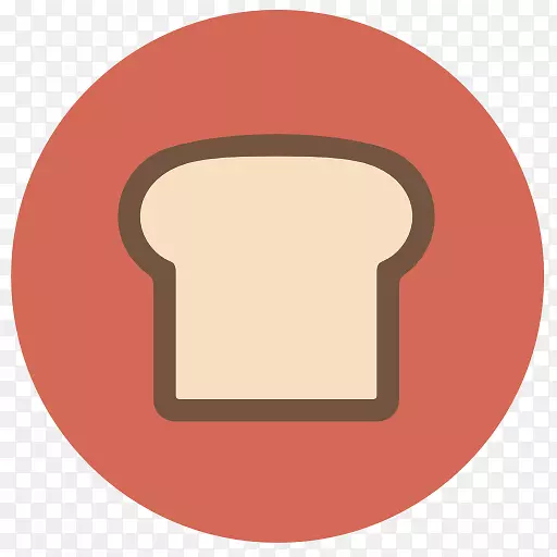 白面包快餐烘焙.面包图标