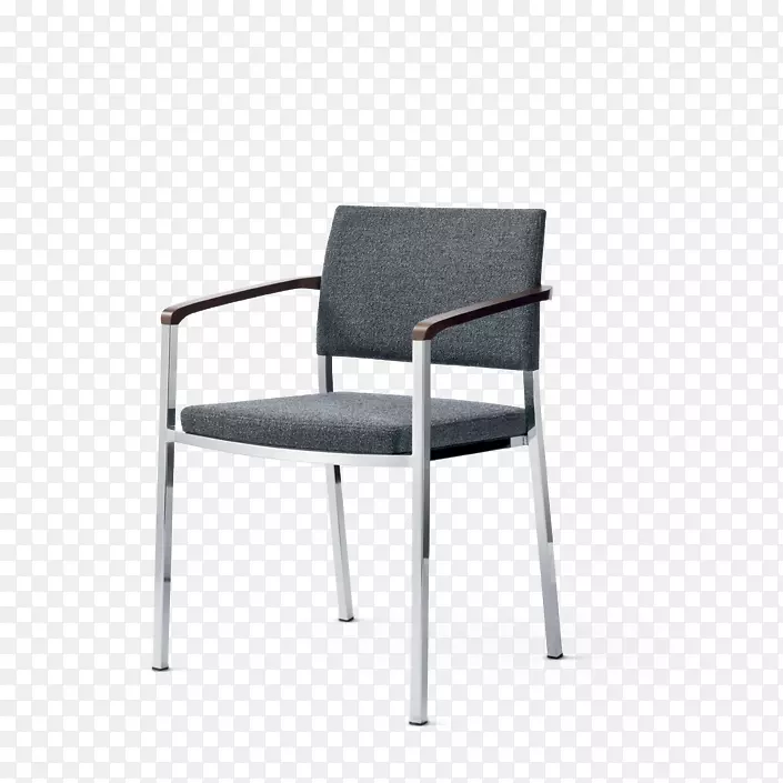 扶手塑料角椅