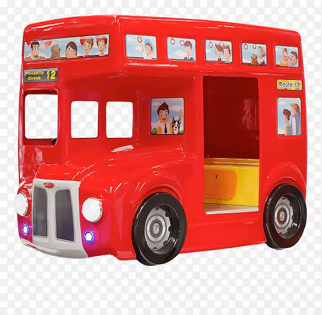 双层巴士伦敦巴士开放顶级巴士儿童巴士