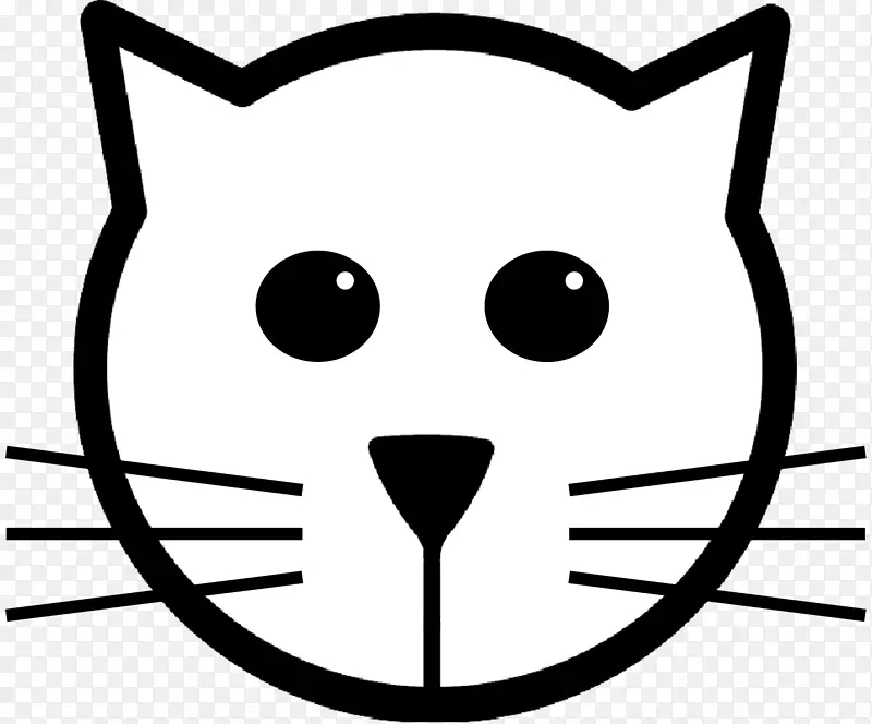 胡须终点线赛车产品剪贴画-挪威森林猫