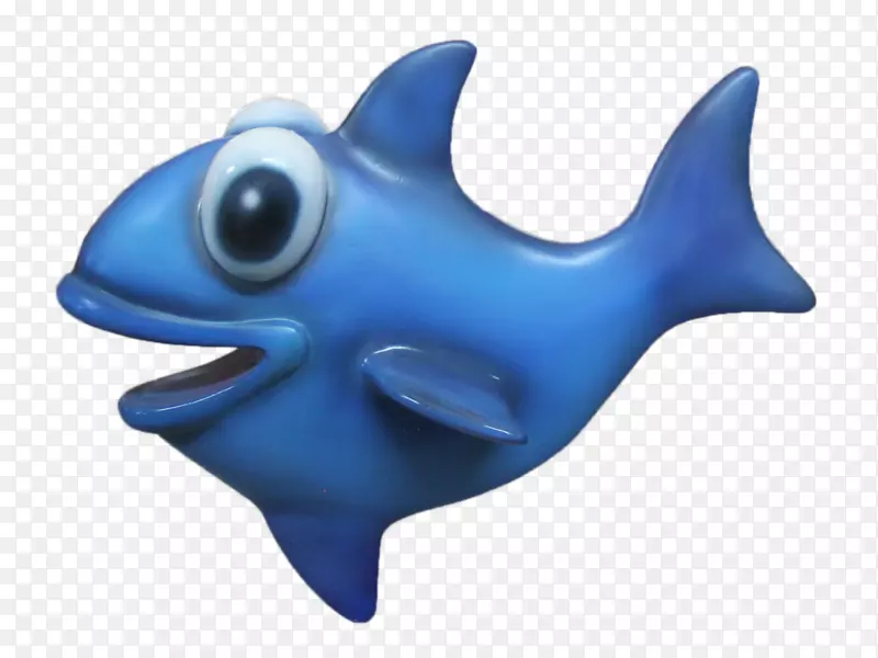 海豚鲨钴蓝海洋生物-海豚