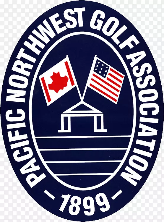会徽组织徽章太平洋西北标志-高尔夫球