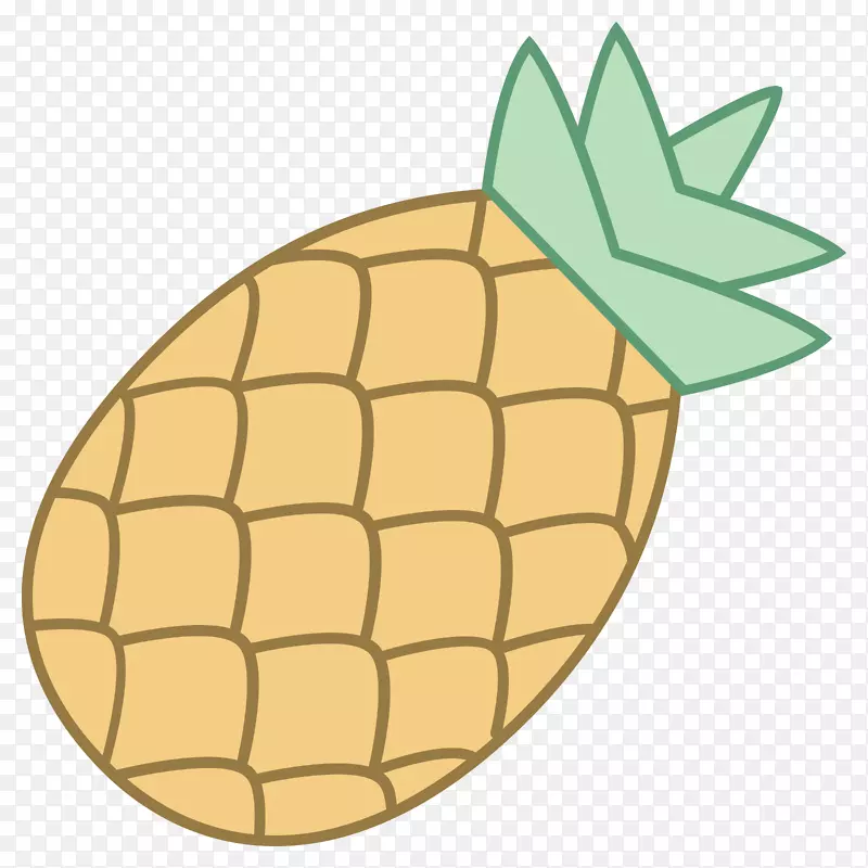 菠萝电脑图标食物菠萝
