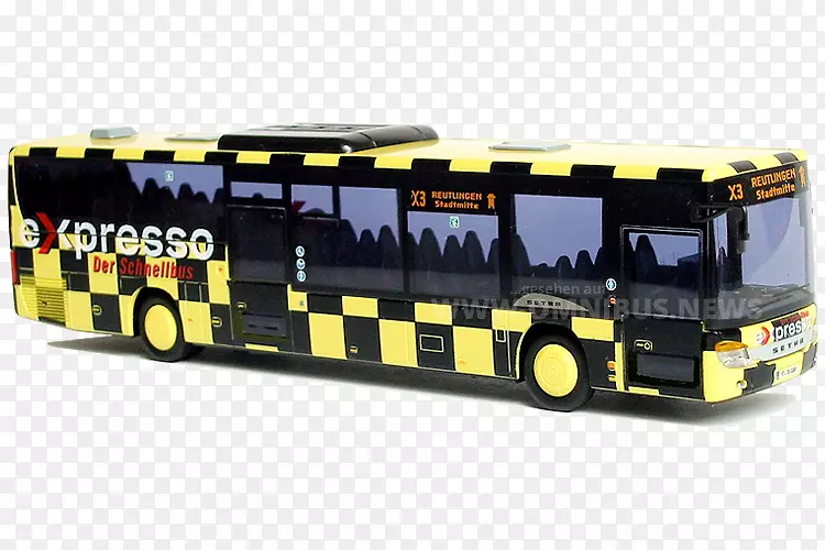 模型车旅游巴士服务汽车