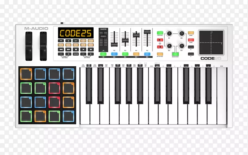 MIDI键盘m音频MIDI控制器键盘表达式音乐键盘