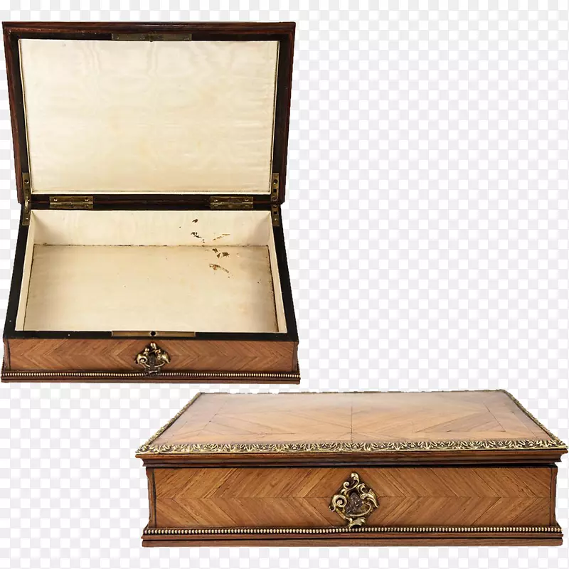 棺材盒古董银珠宝盒