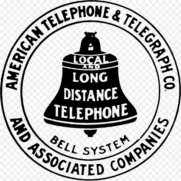 贝尔系统徽标AT&t组织贝尔电话公司-贝尔系统的崩溃