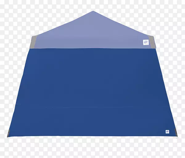蓝色帐篷露营角