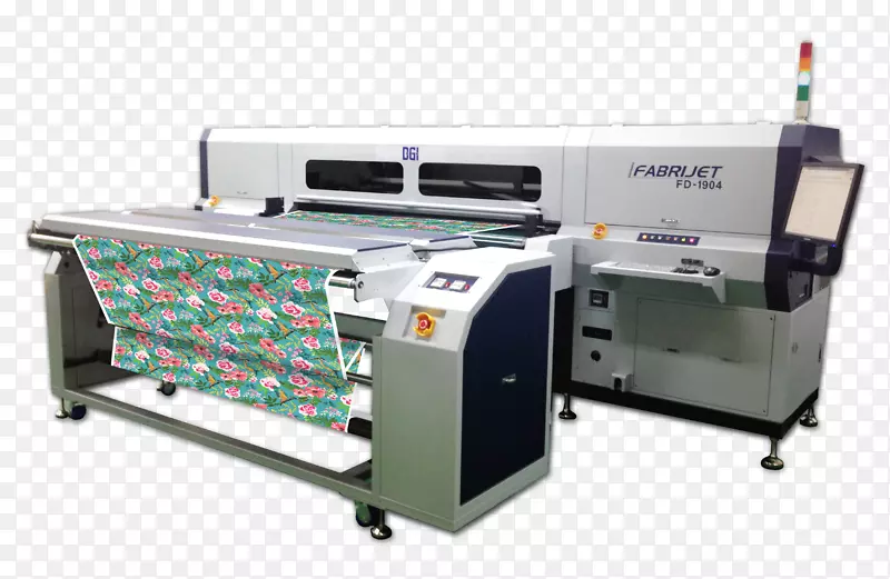 印度机器数字纺织印花纺织工业.打印机