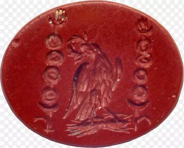 雕刻宝石红宝石窗帘花园古罗马-罗马鹰