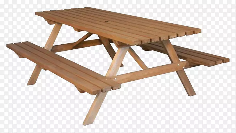 野餐桌花园家具木桌