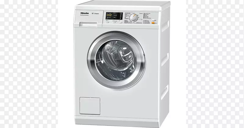 洗衣机Miele干衣机组合洗衣机烘干机-洗衣机顶部视图