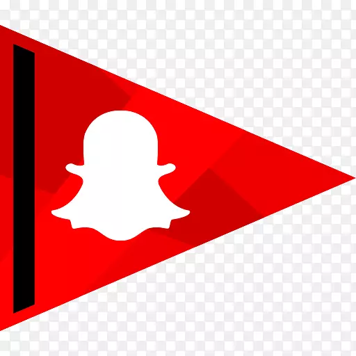 社交媒体电脑图标Snapchat在线聊天-社交媒体