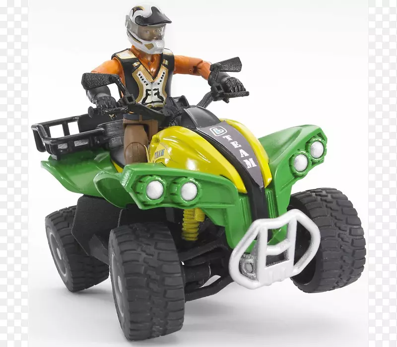 全地形车辆Bruder玩具越野车摩托车玩具