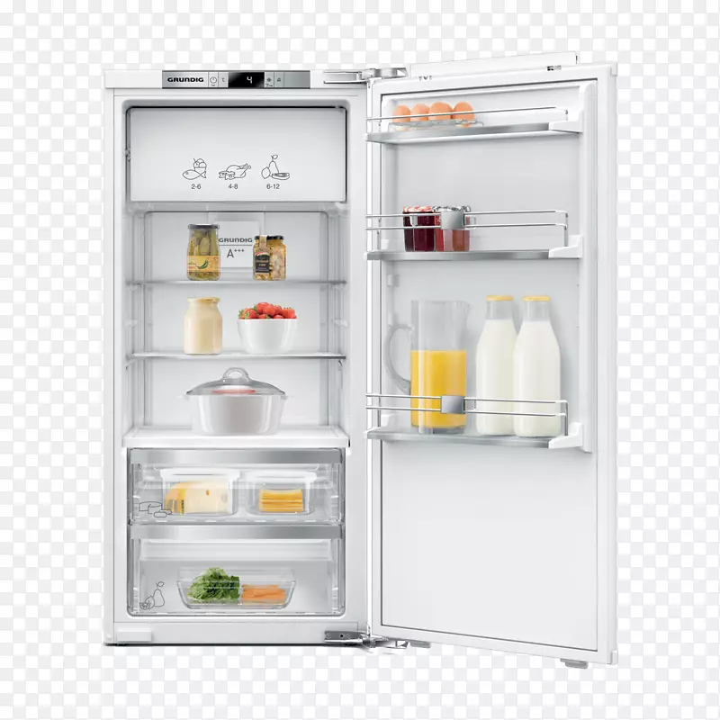 冰箱自动解冻-Elektra Bregenz厨房开式冰箱