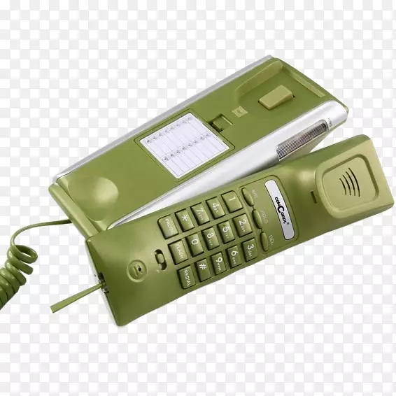 电话协和式绿色电子家庭和商务电话-埃琳娜模型